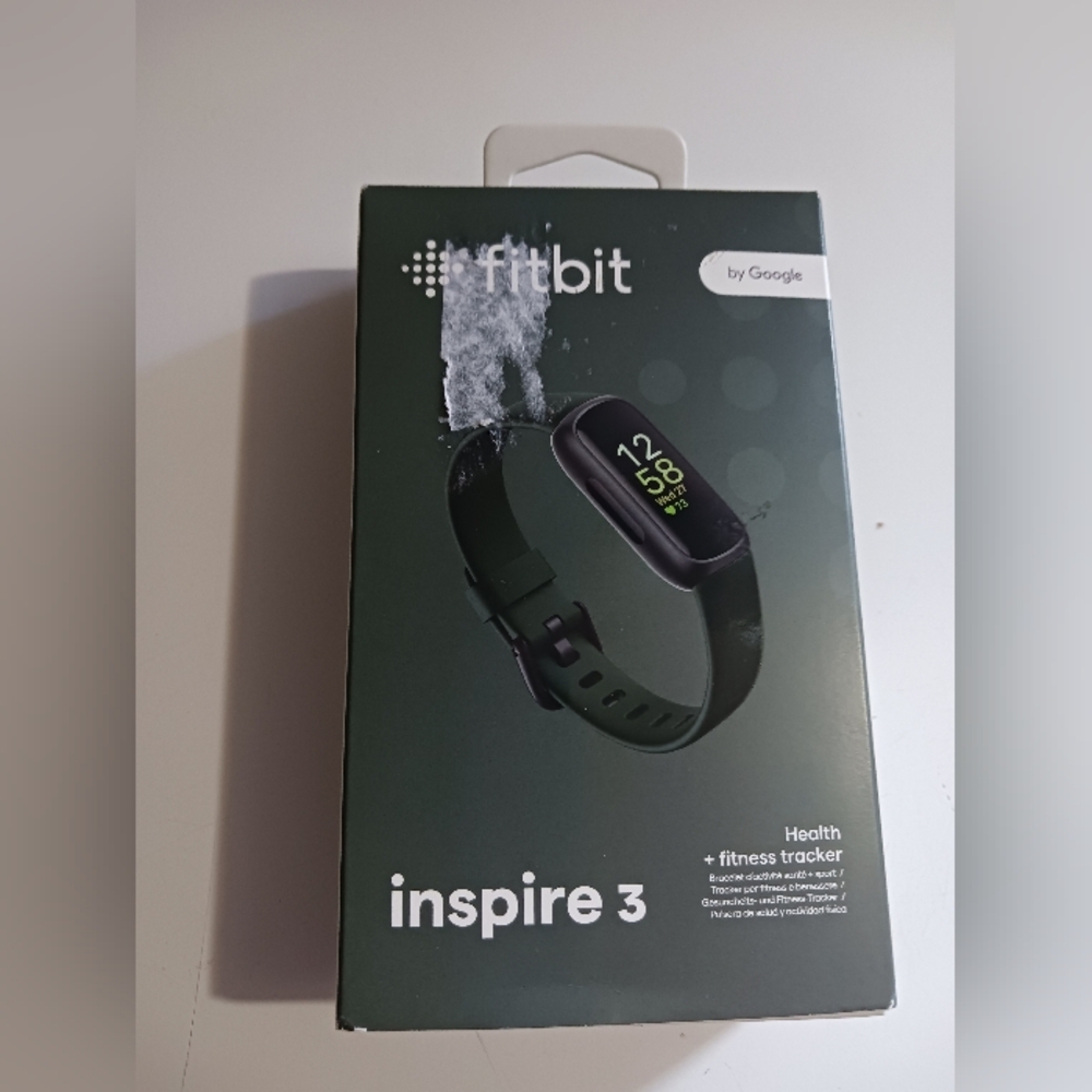 New In Box Fitbit Inspire 3 Health Tracker Watch